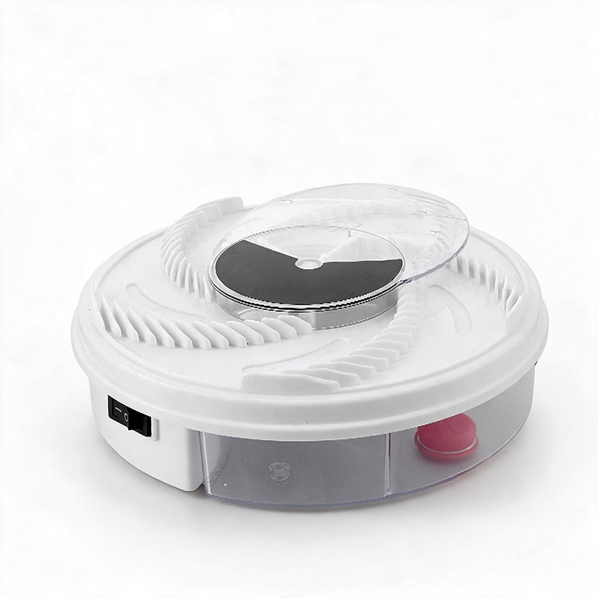 Electric Fly Trap USB Powered Quiet Indoor Fly Catcher with Rotating Arm and Bait Tray for Kitchen | Patio and Outdoor Dining