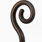 Hanging Umbrella Bird Feeder and Bath Antique Bronze Coated Iron Vintage Garden Ornament with Hook for Trees | Patio and Balcony