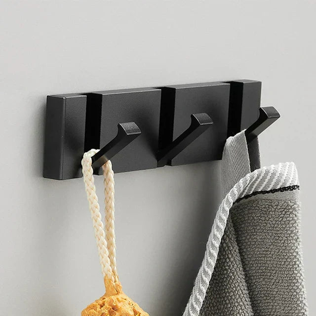 Foldable Wall Hook Stainless Steel Coat Hook Rack Wall Mounted Space Saving for Hallway | Bathroom and Bedroom