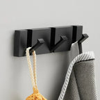 Foldable Wall Hook Stainless Steel Coat Hook Rack Wall Mounted Space Saving for Hallway | Bathroom and Bedroom