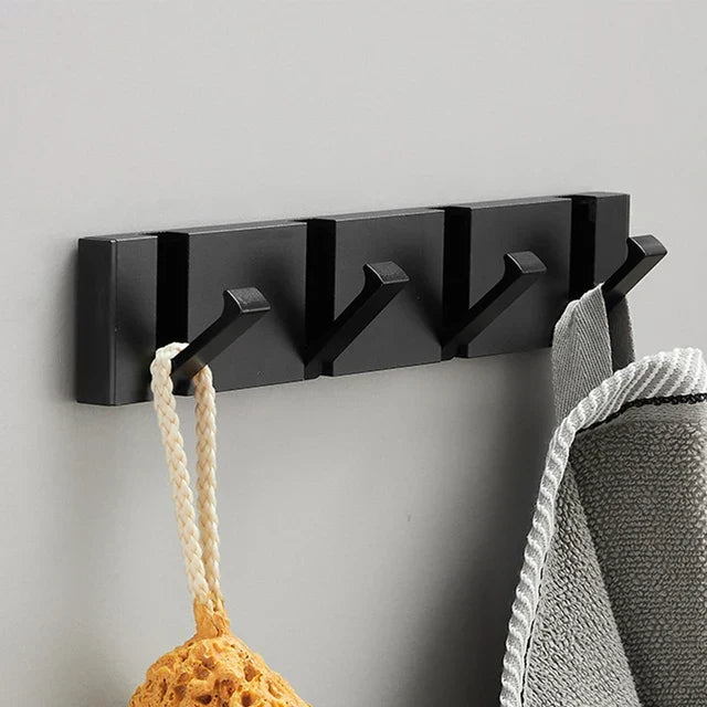 Foldable Wall Hook Stainless Steel Coat Hook Rack Wall Mounted Space Saving for Hallway | Bathroom and Bedroom