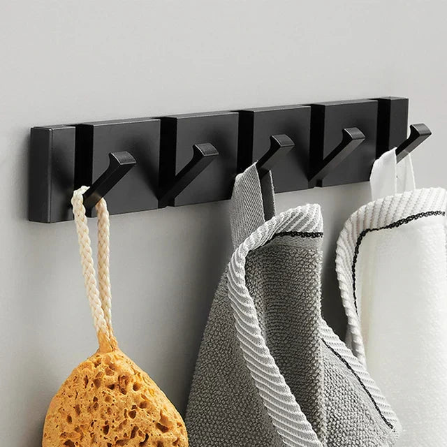 Foldable Wall Hook Stainless Steel Coat Hook Rack Wall Mounted Space Saving for Hallway | Bathroom and Bedroom