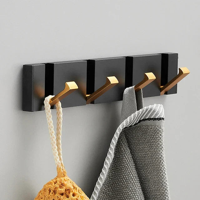 Foldable Wall Hook Stainless Steel Coat Hook Rack Wall Mounted Space Saving for Hallway | Bathroom and Bedroom
