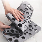 Non-Slip Shower Mat Antibacterial PVC Bath Mat Quick Drying for Bathtub | Shower and Wet Room Floor