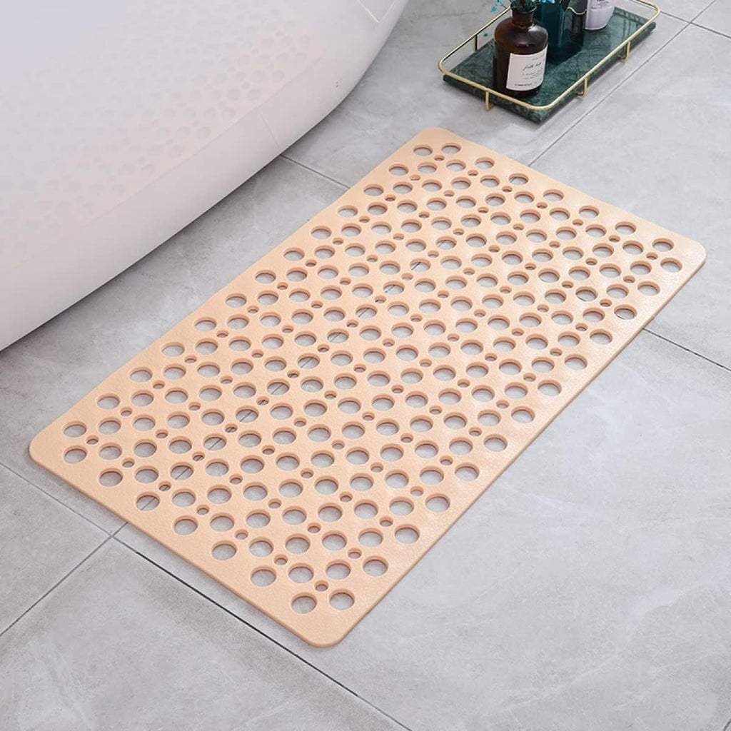 Non-Slip Shower Mat Antibacterial PVC Bath Mat Quick Drying for Bathtub | Shower and Wet Room Floor