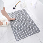 Non-Slip Shower Mat Antibacterial PVC Bath Mat Quick Drying for Bathtub | Shower and Wet Room Floor