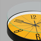 Wall Clock Silent Quartz Nordic Minimalist Round Clock Non-Ticking for Living Room | Bedroom Kitchen and Office