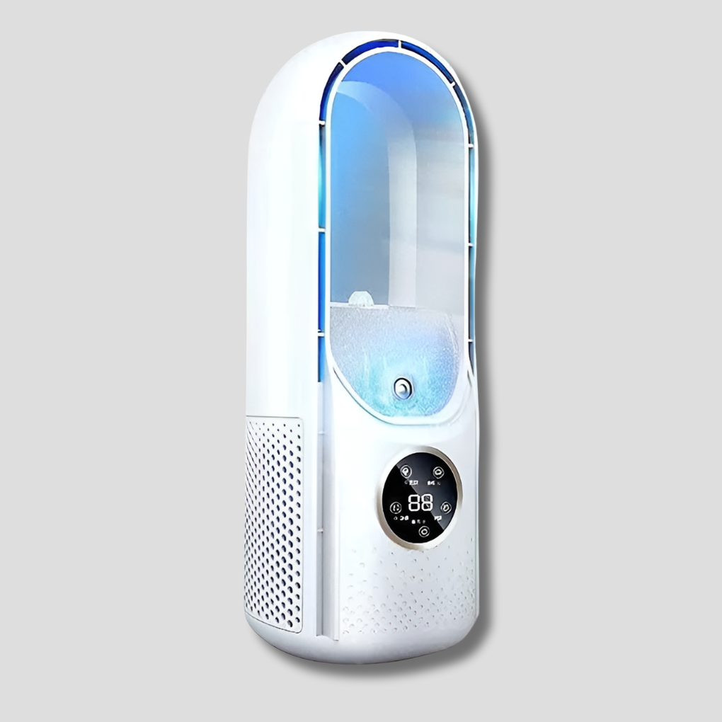 Portable Bladeless Desktop Air Cooler With Humidifier