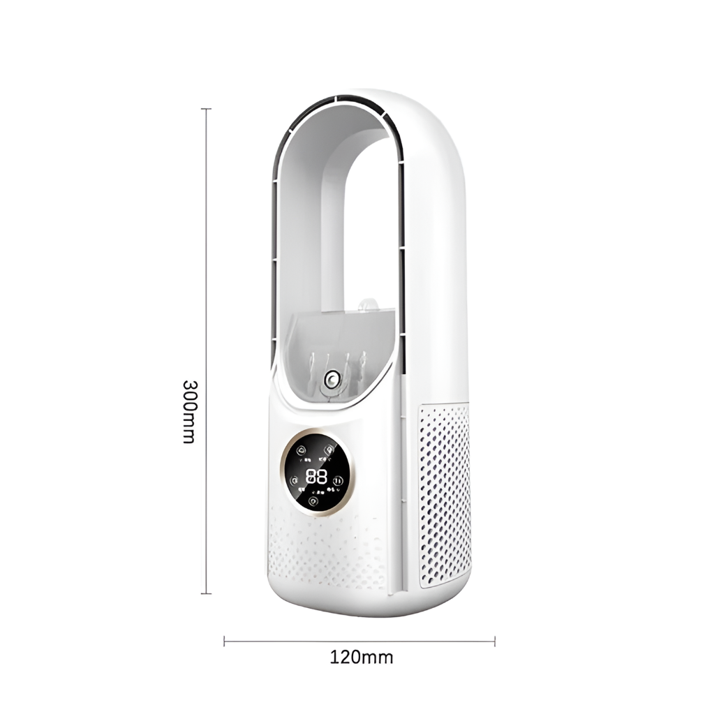 Portable Bladeless Desktop Air Cooler With Humidifier