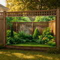 Garden Backdrop Banner Printed Greenery Scene Weather-Resistant Outdoor Wall Hanging with Reinforced Corners for Fence | Pergola and Patio