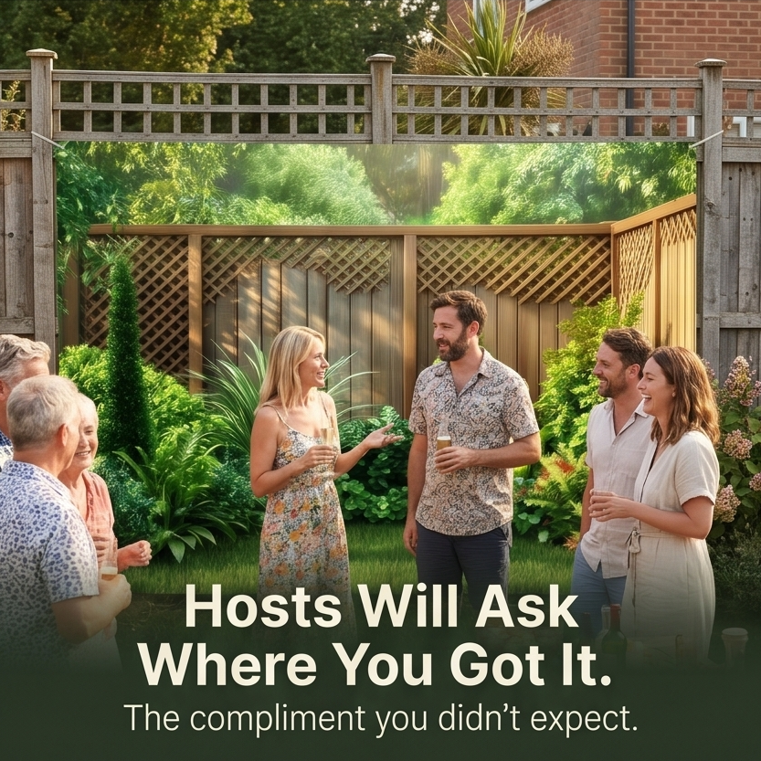 Garden Backdrop Banner Printed Greenery Scene Weather-Resistant Outdoor Wall Hanging with Reinforced Corners for Fence | Pergola and Patio